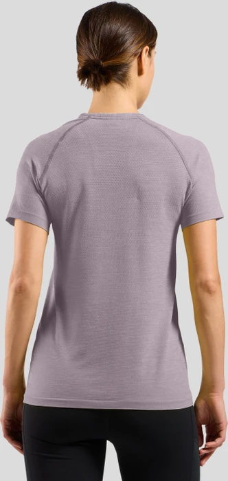 Odlo Essentials Seamless Funktionsshirt kurzarm gray ridge melange (Damen)