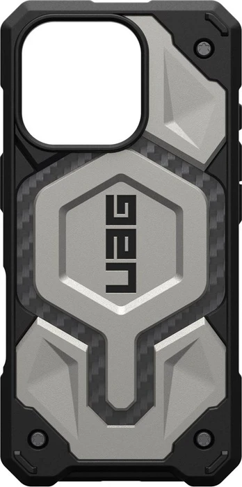 UAG Monarch Pro Case with MagSafe für Apple iPhone 16 Pro titanium