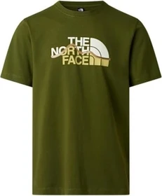 The North Face Mountain Line T-Shirt kurzarm woodland green (Herren)