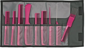 Jaguar A599-5 A-Line Kamm-Set pink metallic, 9-tlg.