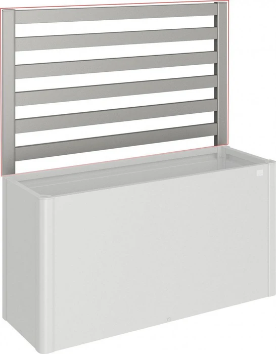 Biohort Rankgitter 102x4x91cm für Hochbeet quarzgrau-metallic