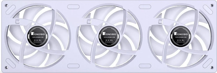 Jonsbo ZB-360WR, weiß, 3x 120mm