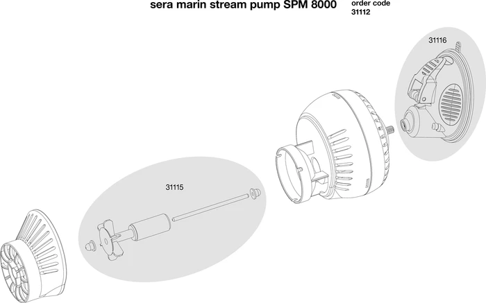 sera marin stream pump SPM 8000