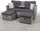 Garden Pleasure Valletta Loungesofa grau (970347)