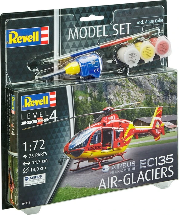 Revell Model Set Airbus Helicopters EC135 Air-Glaciers