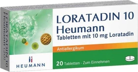 Loratadin 10 Heumann Tabletten, 20 Stück
