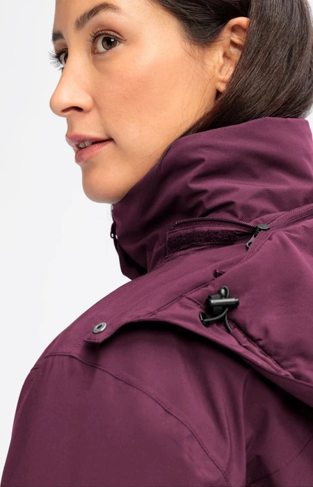 Maier Sports Metor Funktionsmantel cherry wine (Damen)