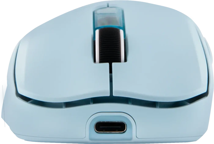 Epomaker Nex Lite Wireless Gaming Mouse mit Ladestation, blau, USB/Bluetooth