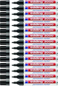 edding 3000 Permanentmarker schwarz, 15er-Pack