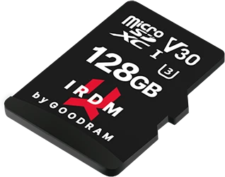 goodram M3AA IRDM MICROCARD R100/W70 128GB Kit, UHS-I U3, Class 10