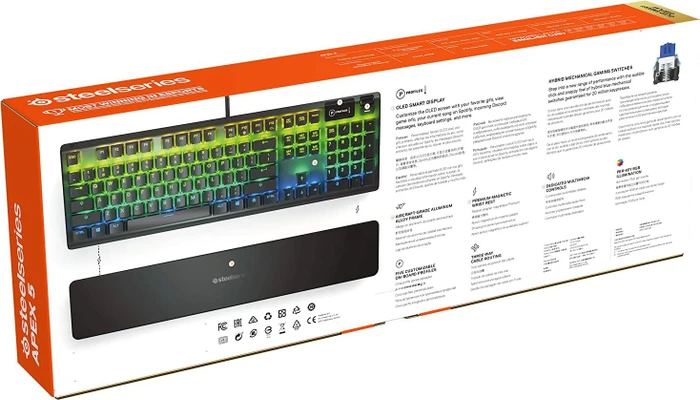 SteelSeries Apex 5, USB, DE