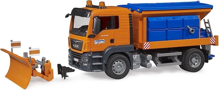 Bruder - MAN TGS Winterdienst mit Räumschild