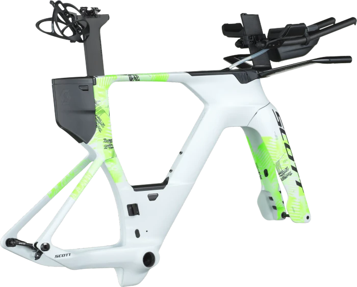 Scott Plasma RC LTD HMX Triathlon/Zeitfahren Rahmenset cumulus white