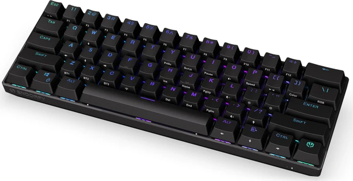 Endorfy Thock Compact Wireless Brown, PBT, LEDs RGB, hot-swap, Kailh Box BROWN, USB/Bluetooth, US