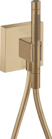 Hansgrohe Axor Starck Portereinheit 120/120 mit Stabhandbrause 2jet brushed bronze