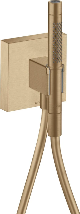 Hansgrohe Axor Starck Portereinheit 120/120 mit Stabhandbrause 2jet brushed bronze