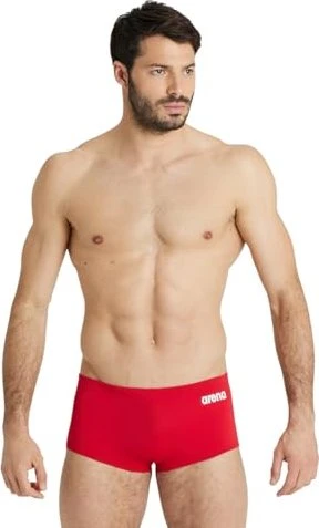 Arena Team Low Waist Badehose rot/weiß (Herren)