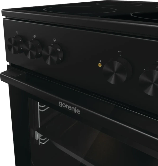 Gorenje GEC5A20BG Elektroherd mit Glaskeramik-Kochfeld
