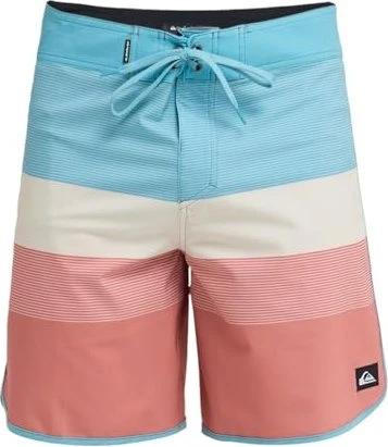 Quiksilver Surfsilk Scallop 18" Badeshorts desert sand/tijuana (Herren)