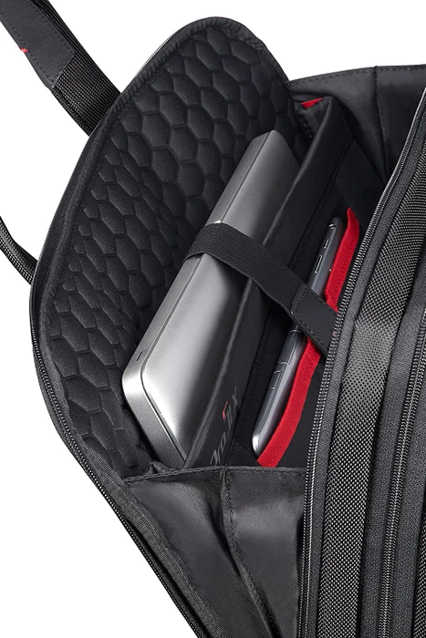 Samsonite Pro-DLX 5 Bailhandle expandable 15.6" erweiterbare Notebook-Umhängetasche schwarz