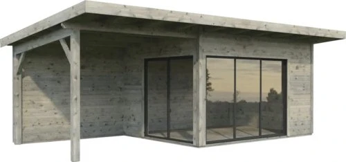 Palmako Andrea 11.2m²+7.9m² Slide Gartenhaus