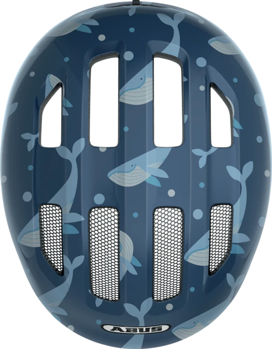 ABUS Smiley 3.0 Kinderhelm blue whale