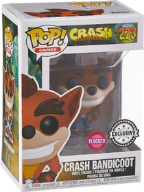FunKo Pop! Games - Crash Bandicoot - Crash Bandicoot Flocked