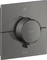 Hansgrohe Axor ShowerSelect ID eckig Thermostat für 2 Verbraucher mit integrierter EN1717 Sicherungskombi polished black chrome Vorschaubild