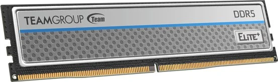TeamGroup ELITE+ silber UDIMM 32GB Kit, DDR5-6000, CL48-48-48-96, X8