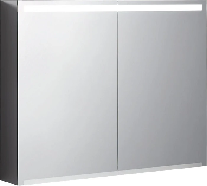 Geberit Option Spiegelschrank mit Beleuchtung 90cm, 2 Türen