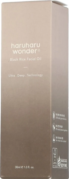 Haruharu Wonder Black Rice Facial Oil, 30ml