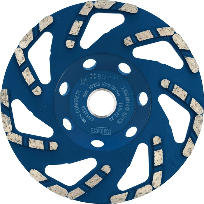 Bosch Professional EXPERT Concrete Diamanttopfscheibe, 150x4.5x22.23mm, 1 Stück