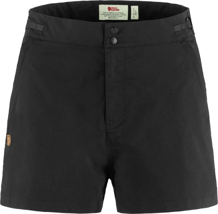 Fjällräven Abisko Hike Hose kurz schwarz (Damen)