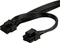 SilverStone PP13, 8-Pin EPS Stecker auf 8-Pin EPS Stecker und 4/8-Pin ATX12V Stecker, Adapterkabel, schwarz, 750mm Vorschaubild