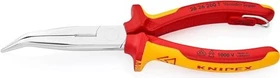 Knipex Flachrundzange mit Schneide, 20cm