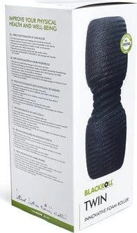 Blackroll Twin Faszienrolle schwarz