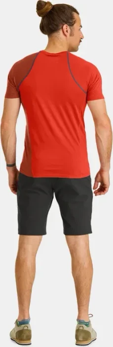 Ortovox 120 Cool Tec Fast Upward Funktionsshirt kurzarm clay orange (Herren)