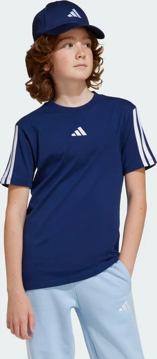 adidas Essentials T-Shirt kurzarm dark blue/white (Junior)