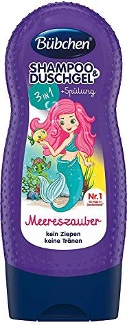 Bübchen Kids Meereszauber 3in1 Shampoo & Duschgel + Spülung, 230ml