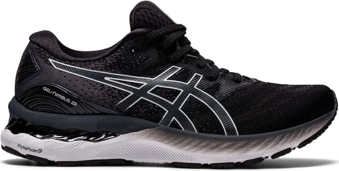 Asics Gel-Nimbus 23 schwarz/weiß (Damen)