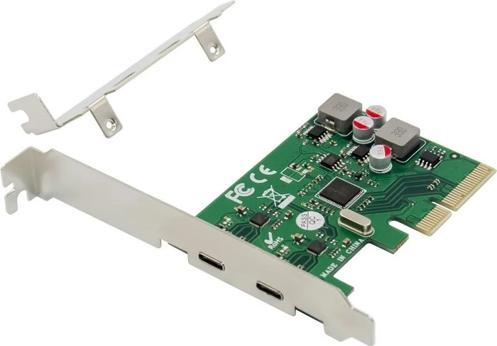 Conceptronic 2x USB-C 3.1, PCIe 3.0 x4