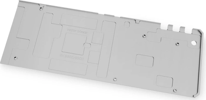 EK Water Blocks Quantum Line EK-Quantum Vector Master RX 6800XT/6900XT Backplate, Nickel