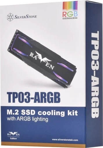 SilverStone TP03-ARGB, M.2 SSD-Kühler