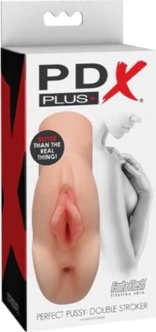 Pipedream PDX Plus Perfect Pussy Double Stroker