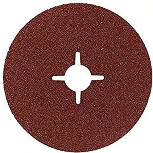 Bosch Professional R444 Expert for Metal Fiberschleifscheibe K36, 100x16mm, 1 Stück
