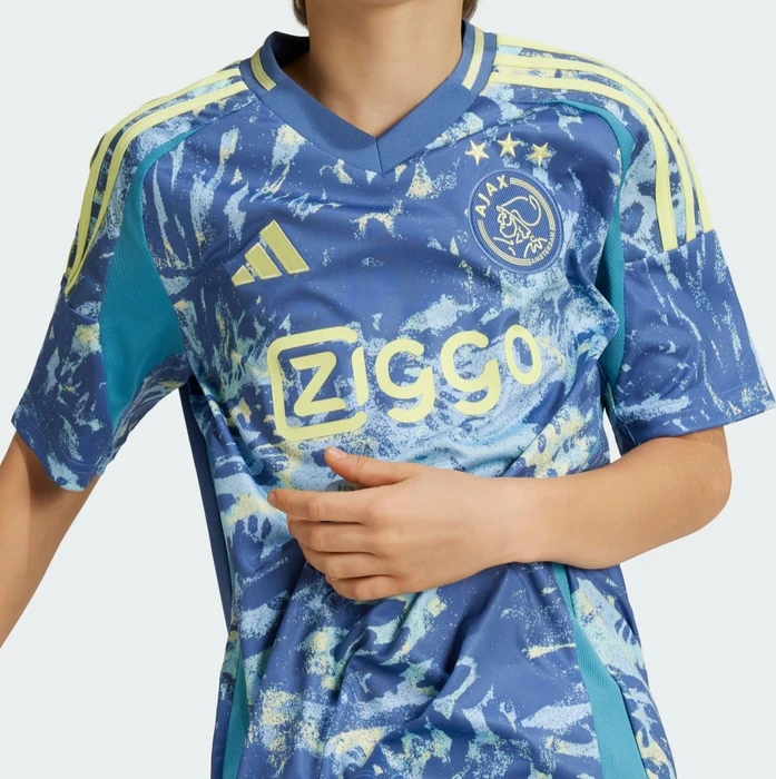 adidas Ajax 2024/2025 Auswärtstrikot crew blue (Junior)