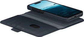 dbramante1928 New York Pebbled für Apple iPhone 15 Plus Pacific Blue