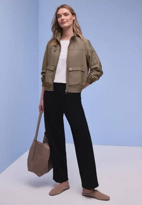 Street One Utility Blouson Jacke light terra mocha (Damen)