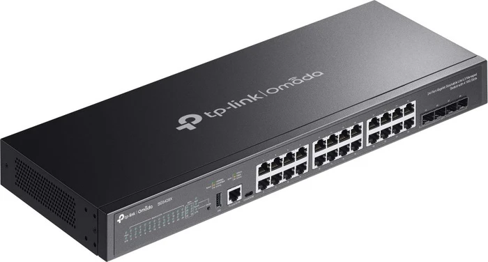 TP-Link Omada SG5400 Rackmount Gigabit Managed Switch, 24x RJ-45, 4x SFP+