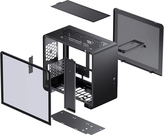 Jonsbo U4 Mini Black, schwarz